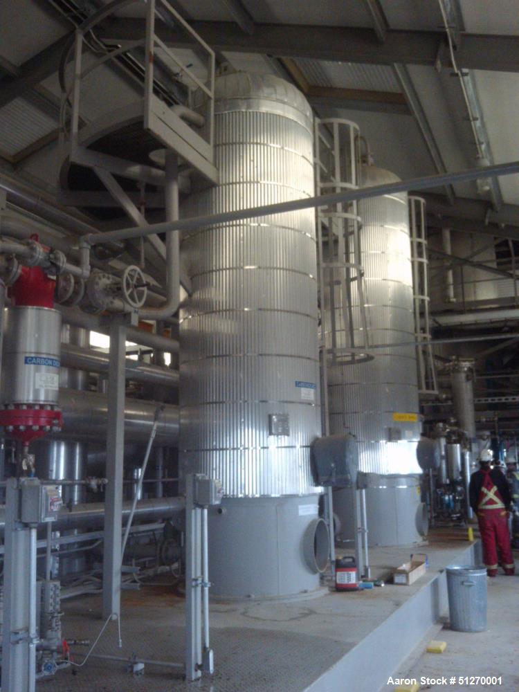 Complete Toromont Process 165 TPD / tons per day CO2 plant, Gas Plant